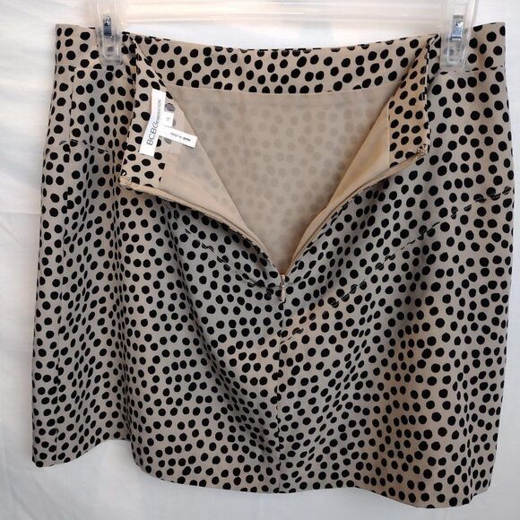 BCBG Generation Polkadot Patchwork A-Line Skirt Size 12 - Picture 10 of 15